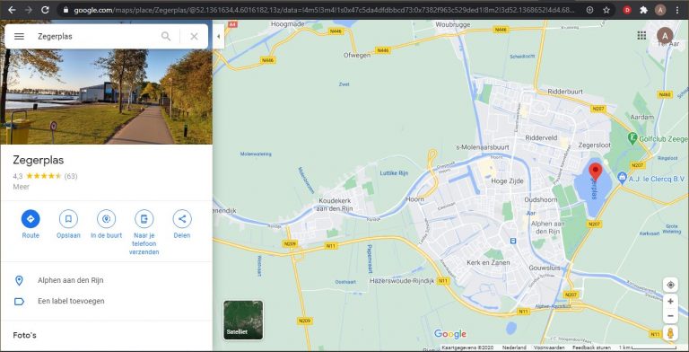 Zegerplas-Infomap